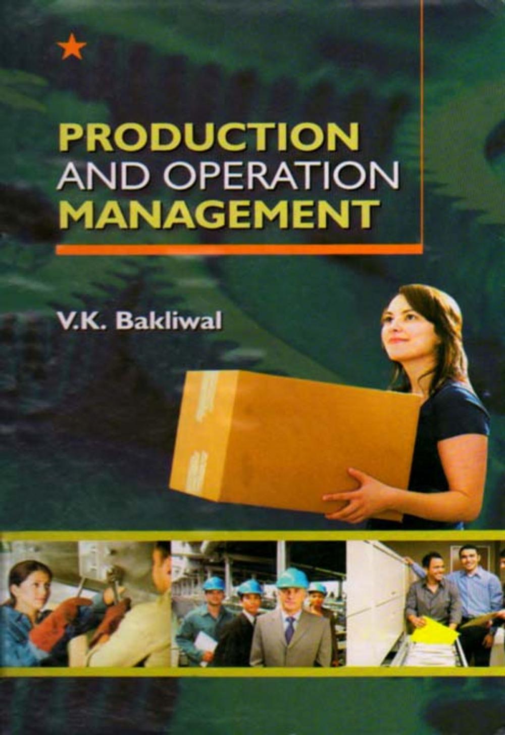 Big bigCover of Production and Operation Management