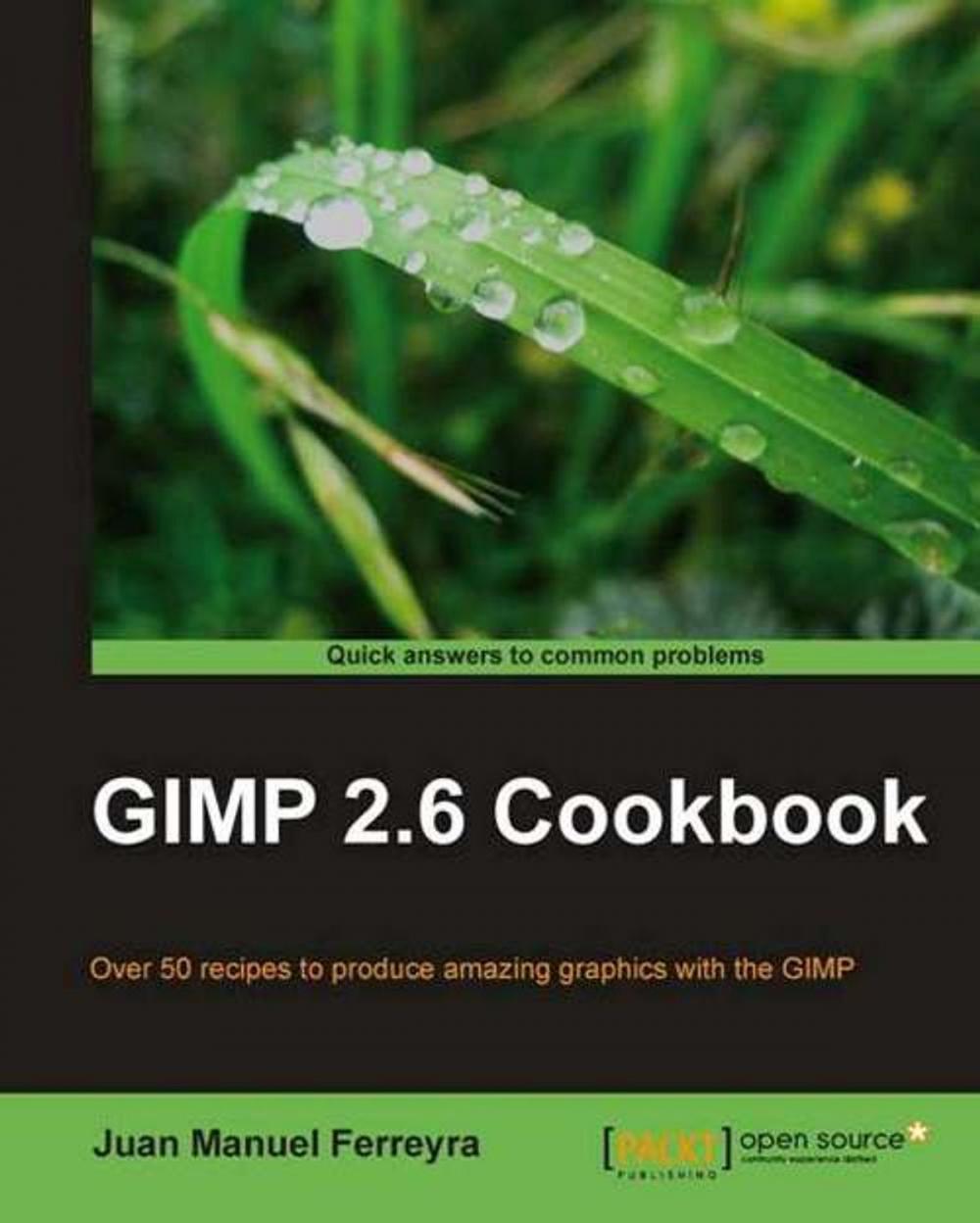 Big bigCover of GIMP 2.6 cookbook
