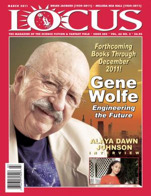 Cover of Locus Magazine, Issue 602, March 2011