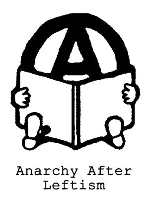 Cover of the book Anarchy After Leftism by George Scialabba