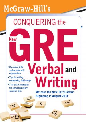 Cover of the book McGraw-Hill's Conquering the New GRE Verbal and Writing by Pacific Lava