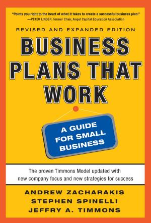 Cover of the book Business Plans that Work: A Guide for Small Business 2/E by Michael Sincere