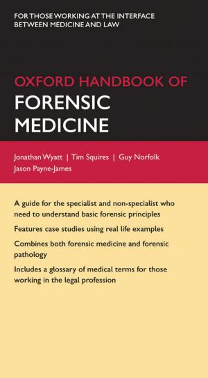 Book cover of Oxford Handbook of Forensic Medicine