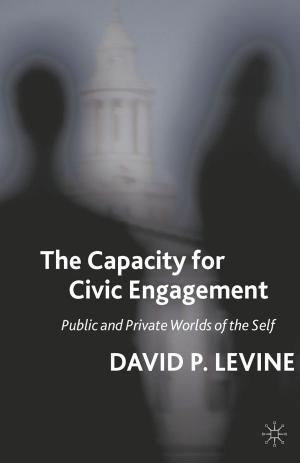 Cover of the book The Capacity for Civic Engagement by D. Franklin