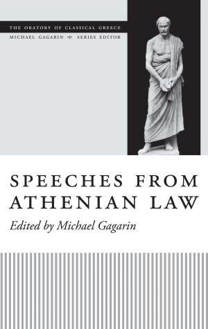 Cover of the book Speeches from Athenian Law by Robert A. Vines