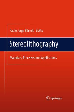 Cover of the book Stereolithography by 