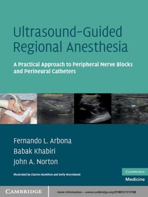Cover of the book Ultrasound-Guided Regional Anesthesia by Giovanni Volpe, Philip H. Jones, Onofrio M. Maragò