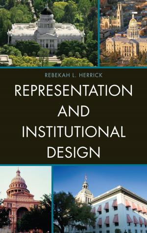 Book cover of Representation and Institutional Design