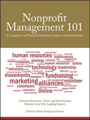 Cover of the book Nonprofit Management 101 by Filippo Stefanini, Silvio Vismara, Michele Meoli, Tommaso Derossi