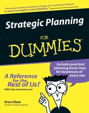 Cover of the book Strategic Planning For Dummies by Philip Kotler, Milton Kotler