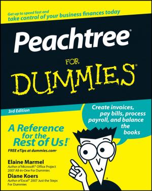 Cover of the book Peachtree For Dummies by Michael Alexander, Jared Decker, Bernard Wehbe