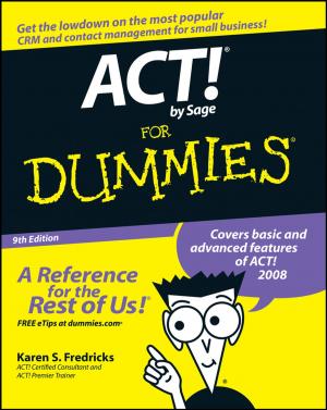 Cover of the book ACT! by Sage For Dummies by I. Gusti Ngurah Agung