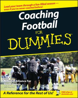 Cover of the book Coaching Football For Dummies by Caroline A. Hastings, Joseph C. Torkildson, Anurag K. Agrawal