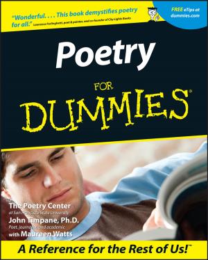 Cover of the book Poetry For Dummies by Maarten van Aalderen