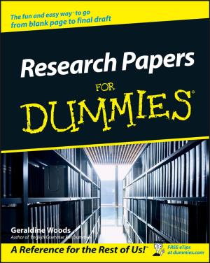 Cover of the book Research Papers For Dummies by Kenneth G. Appold