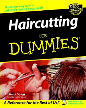 Cover of the book Haircutting For Dummies by Pierre Massotte, Patrick Corsi