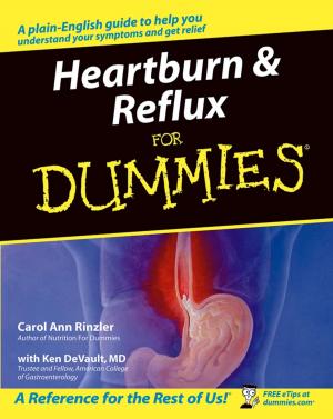 Cover of the book Heartburn and Reflux For Dummies by Scott E. Denmark