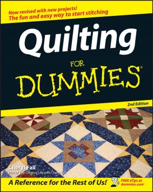 Cover of the book Quilting For Dummies by Jiuchun Jiang, Caiping Zhang