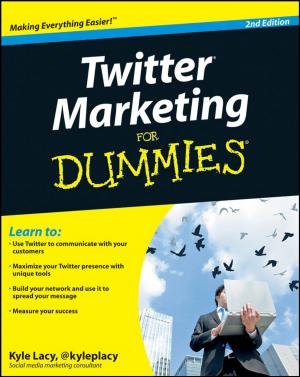 Cover of the book Twitter Marketing For Dummies by David Crystal