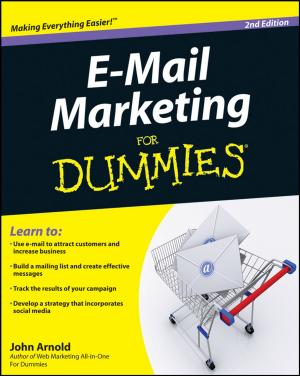Cover of the book E-Mail Marketing For Dummies by Jason Matthiopoulos