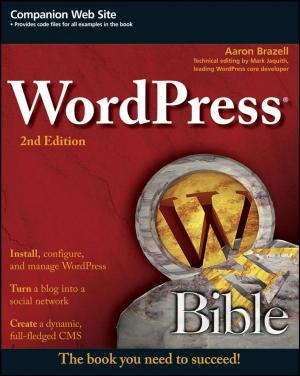 Cover of the book WordPress Bible by Erin Palinski-Wade, Tara Gidus, Kristina LaRue