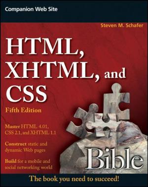 Cover of the book HTML, XHTML, and CSS Bible by Jerron Smith, AGI Creative Team