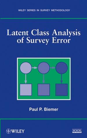 Cover of the book Latent Class Analysis of Survey Error by Sharon L. Bowman