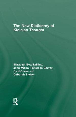 Book cover of The New Dictionary of Kleinian Thought