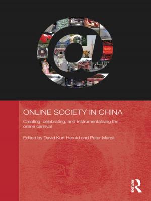 Cover of the book Online Society in China by Judie Newman