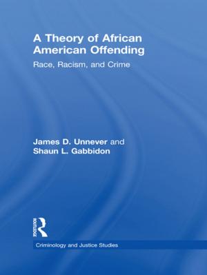 Book cover of A Theory of African American Offending