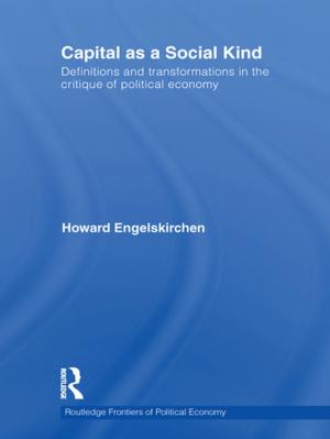 Cover of the book Capital as a Social Kind by Milton Konvitz