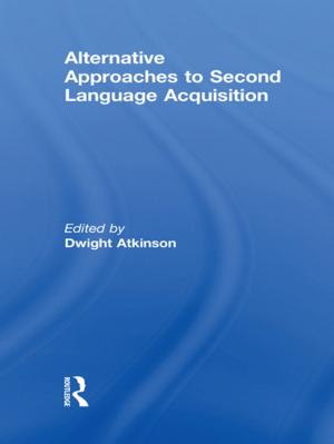 Cover of the book Alternative Approaches to Second Language Acquisition by David Sunderland