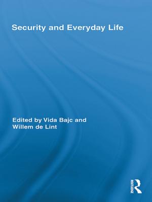 Cover of the book Security and Everyday Life by Pippa Whittaker, Rachael Hayes