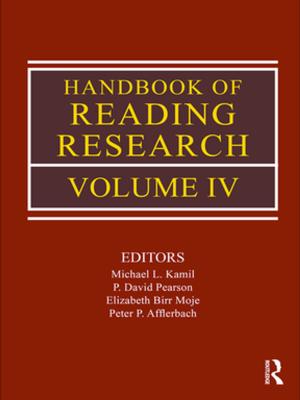 Cover of the book Handbook of Reading Research, Volume IV by Paul Butel