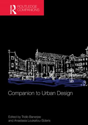 Cover of the book Companion to Urban Design by Steven M. Emmanuel, William McDonald