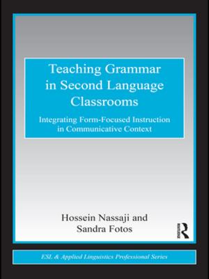 Cover of the book Teaching Grammar in Second Language Classrooms by S.W. Creigh, Eric Wyn Evans