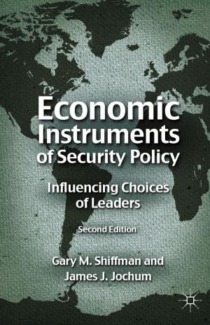 Cover of the book Economic Instruments of Security Policy by I. Mitroff, C. Alpaslan