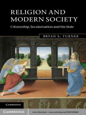 Cover of the book Religion and Modern Society by 