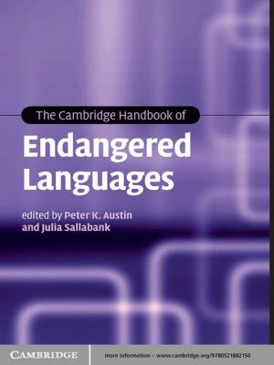 Cover of the book The Cambridge Handbook of Endangered Languages by Michael Albertus, Sofia Fenner, Dan Slater