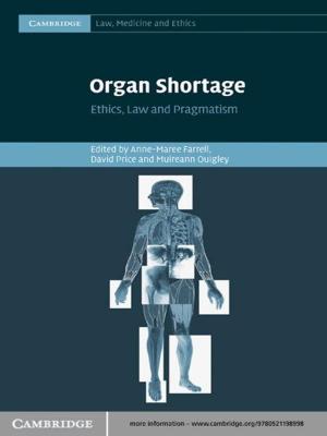 Cover of the book Organ Shortage by Robert J. Sternberg, Karin Sternberg