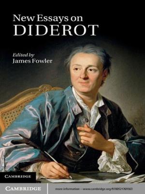 Cover of the book New Essays on Diderot by Ralph Zacklin