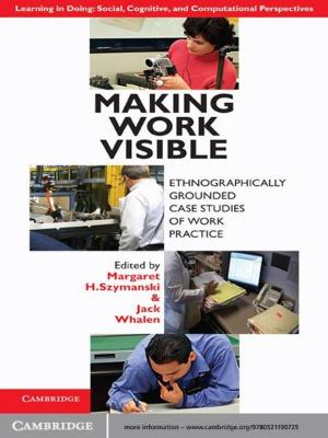 Cover of the book Making Work Visible by Marc Van den Bergh, Professor Thomas Ebner, Kay Elder