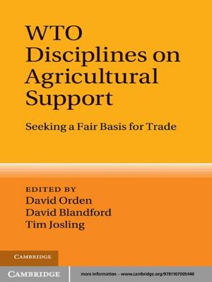 Cover of the book WTO Disciplines on Agricultural Support by Robert J. Asher