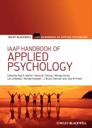 Cover of the book IAAP Handbook of Applied Psychology by Malek Benslama, Wassila Kiamouche, Hadj Batatia