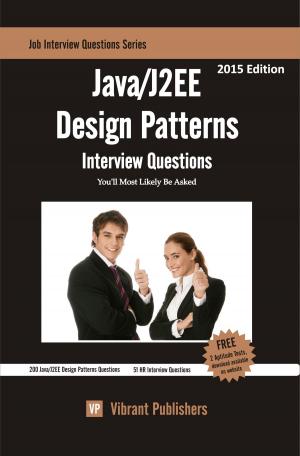 Book cover of JAVA/J2EE Design Patterns Interview Questions You'll Most Likely Be Asked