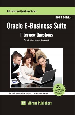 Book cover of Oracle E-Business Suite Interview Questions You'll Most Likely Be Asked