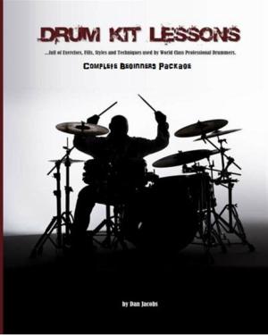 Book cover of Drum Kit Lessons (Complete Beginners Package)