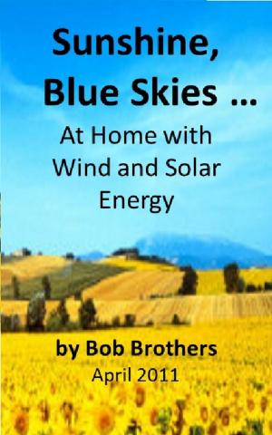 Book cover of Sunshine, Blue Skies ... At Home with Wind and Solar Energy