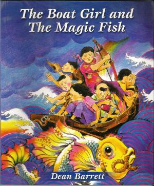 Book cover of The Boat Girl and the Magic Fish