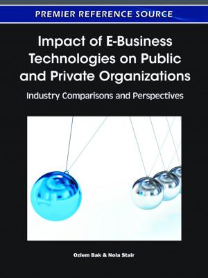 Cover of the book Impact of E-Business Technologies on Public and Private Organizations by Matteo Gianpietro Zago